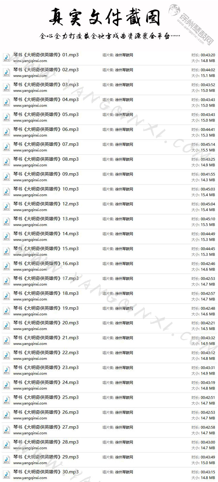 琴书《大明奇侠英雄传》30集缺第11集 高伟 王昌银.jpg