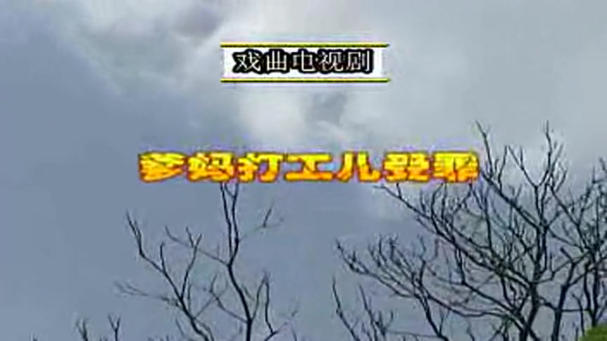 民间小调《外出打工儿受罪》视频下载